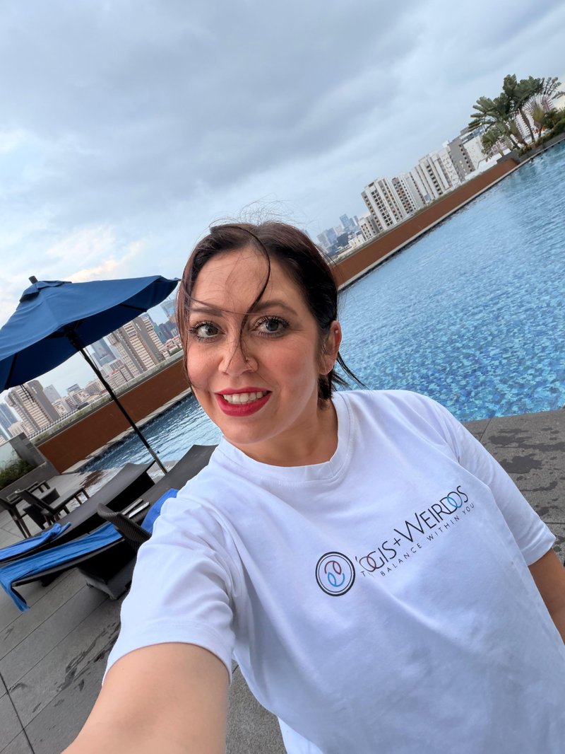 The Balance Within You white tee