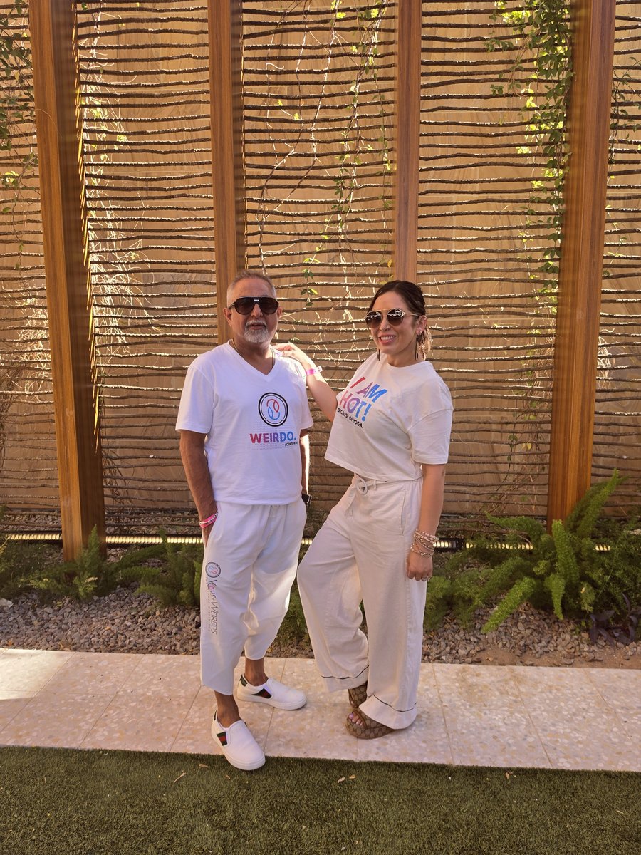 Manish and Sebonnei, founders of Yogis+Weirdos